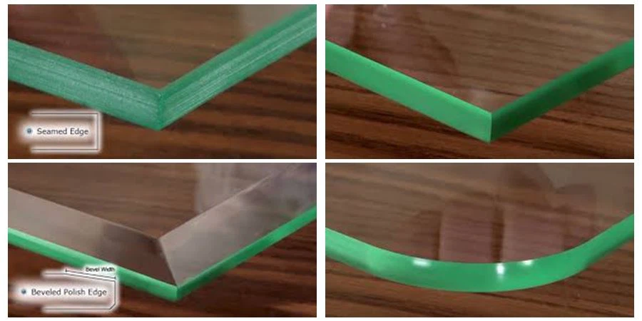 glass edge types