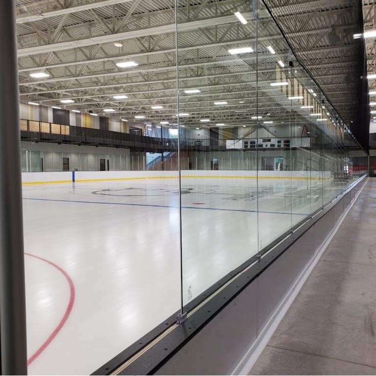 Hockey Rink Glass