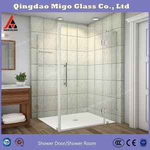 แผงกระจกนิรภัยอาบน้ำ