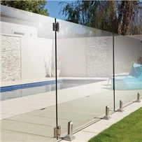 รั้วสระว่ายน้ำกระจกนิรภัย