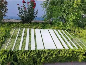 ประตูกระจกนิรภัยหลากสี