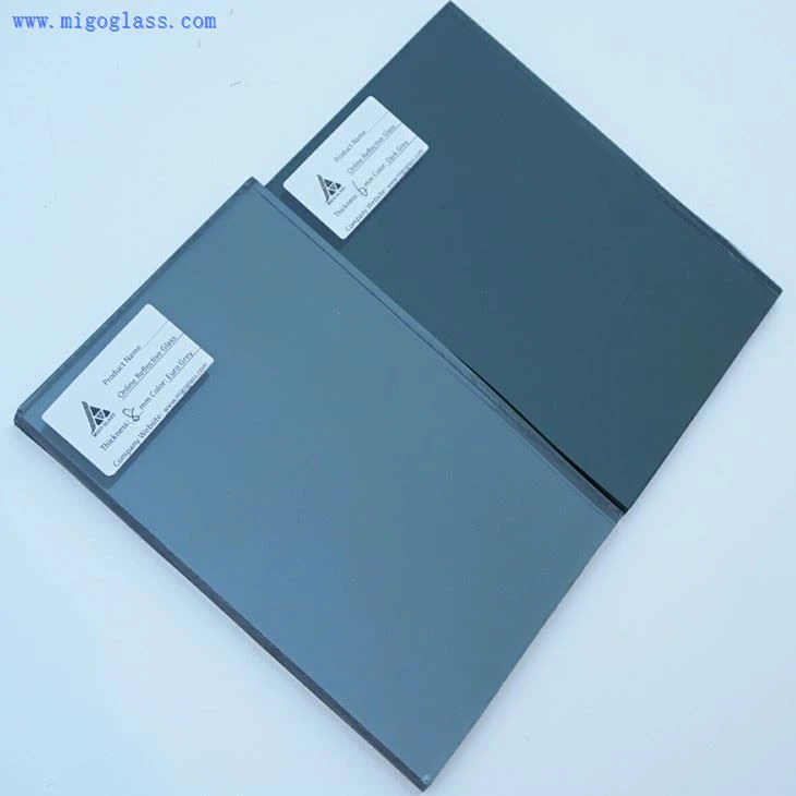 4mm to 6mm Gray Reflective Glass