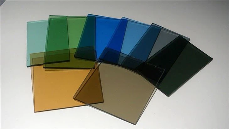 Tinted Reflective Glass 
