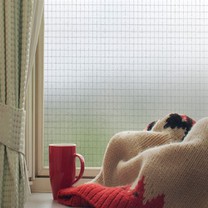 กระจกแบบมีสายบดบัง